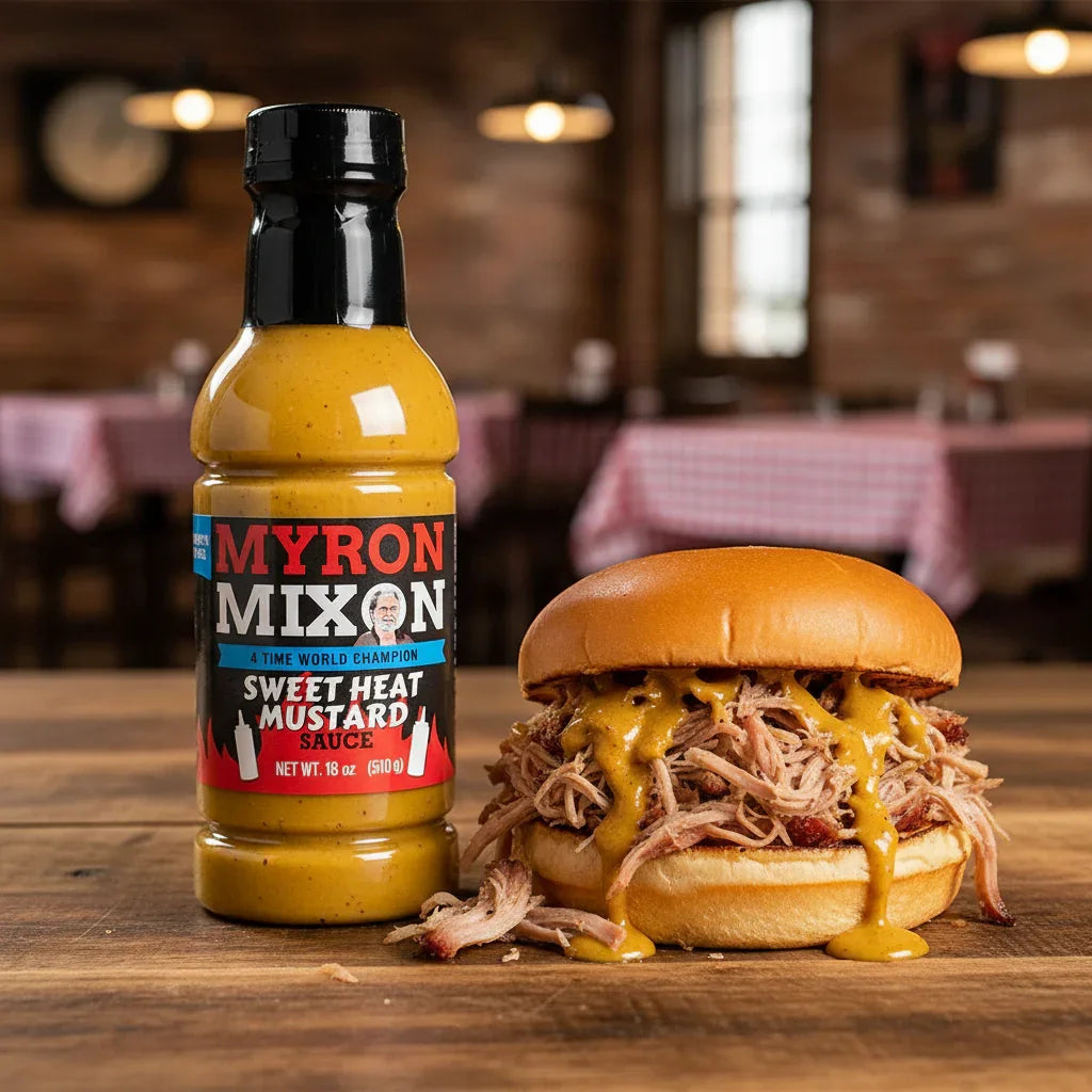 Myron Mixon - Sweet Heat Mustard BBQ Sauce - 18 oz