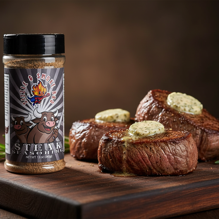 Sizzle & Smoke BBQ - Steak Seasoning