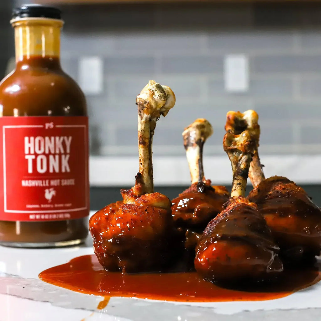 PS Seasonings - Honky Tonk - Nashville Hot Sauce - 16 oz