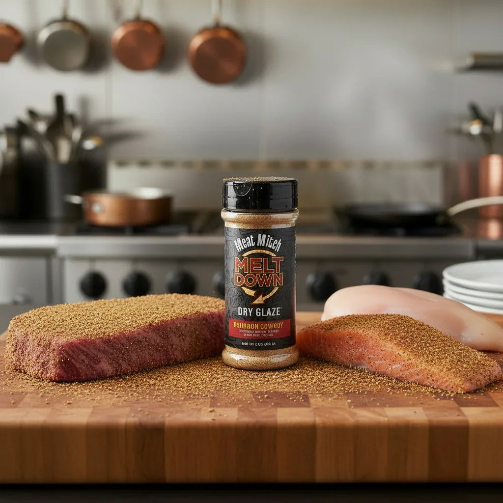 Meat Mitch - Meltdown: Bourbon Cowboy Dry Glaze - 6 oz