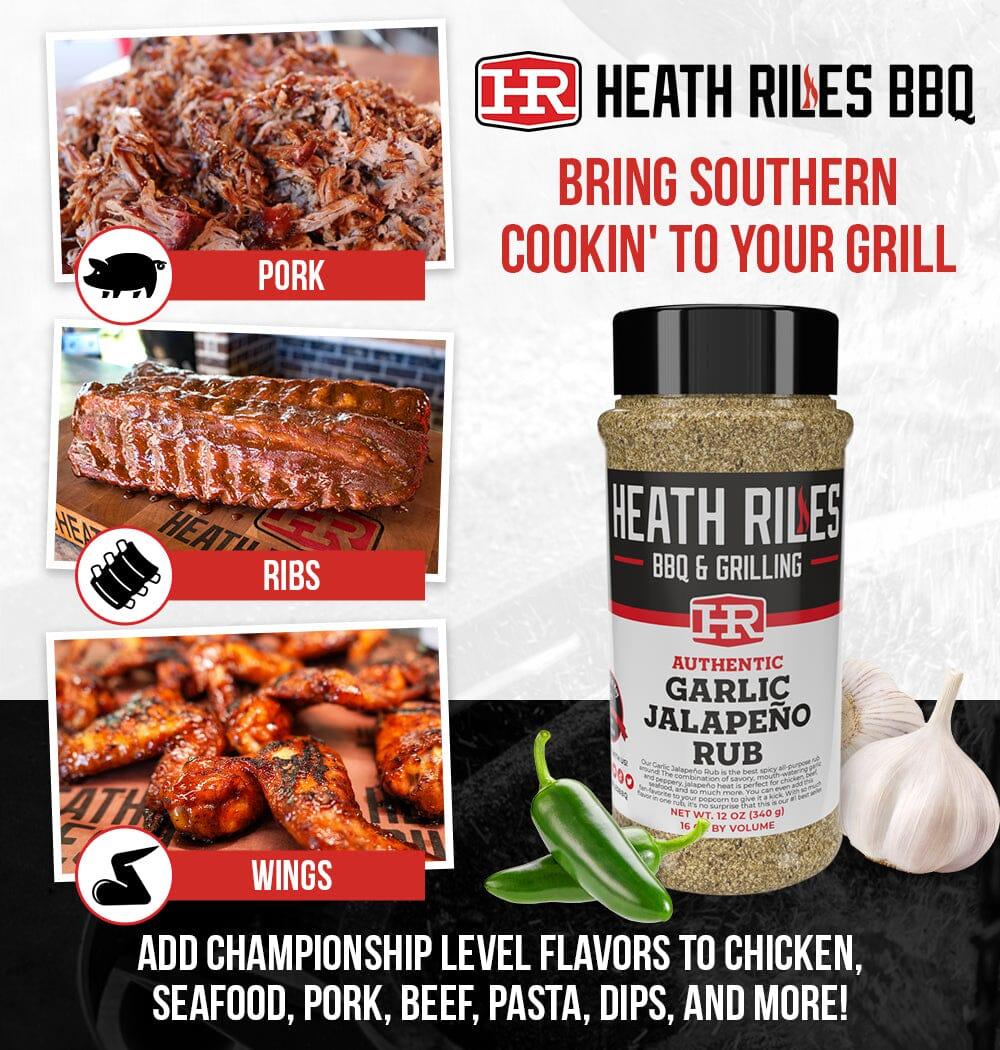 Heath Riles - Garlic Jalapeño Rub