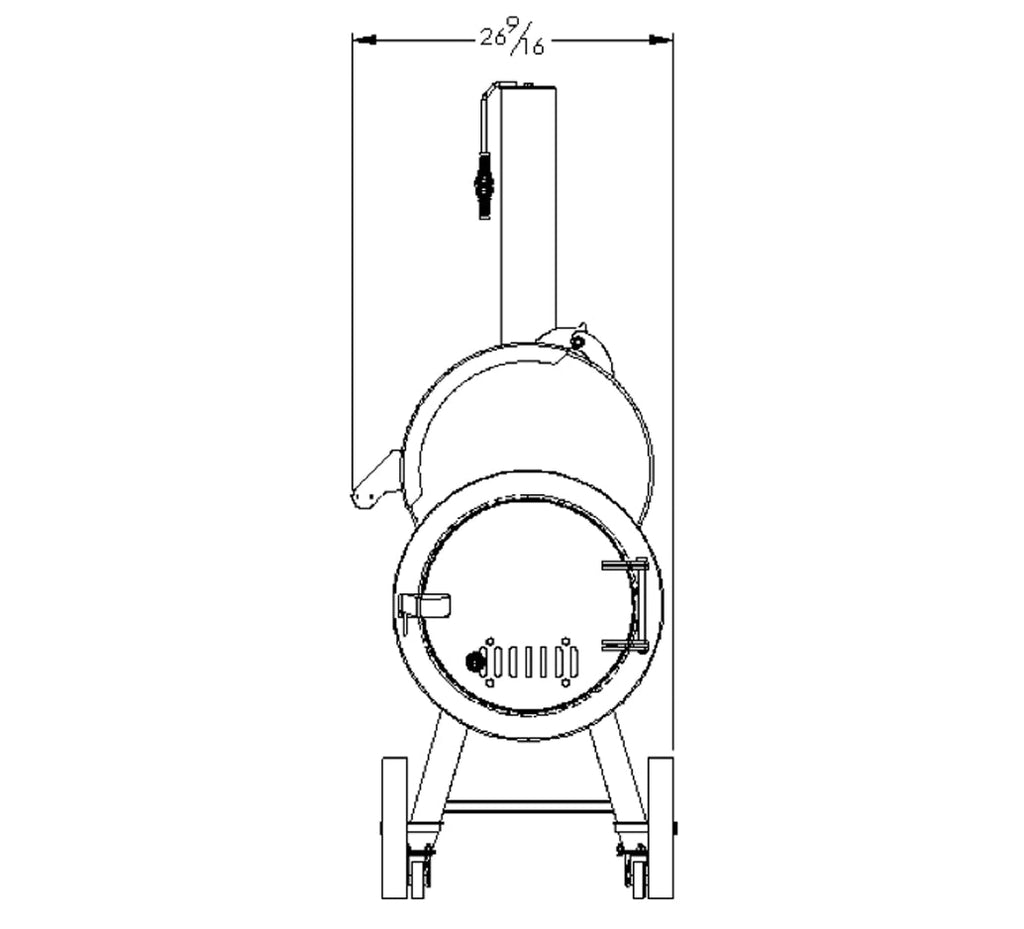 Old Country BBQ Pits - Generation 2 BBQ Smoker - Freight and Crating Included