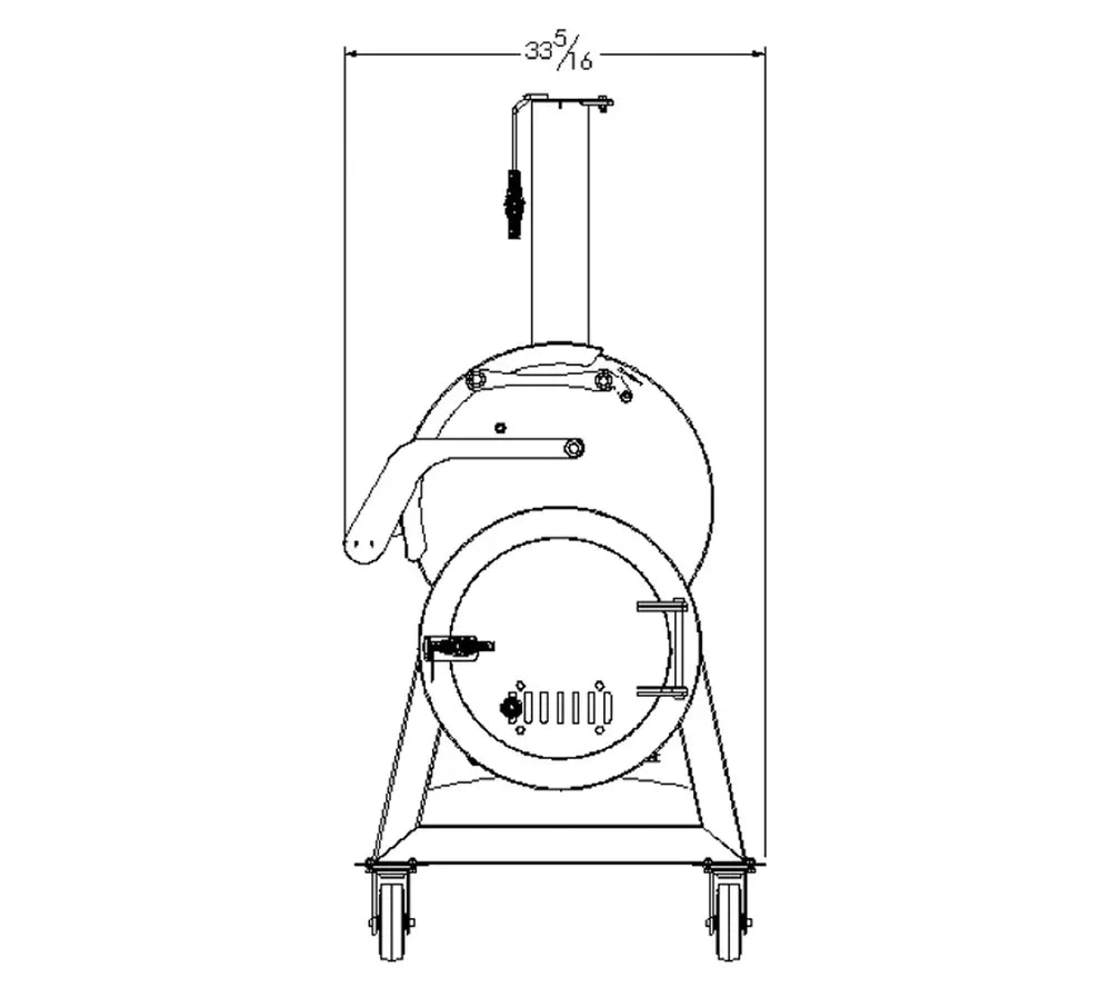Old Country BBQ Pits - Generation 3 BBQ Smoker