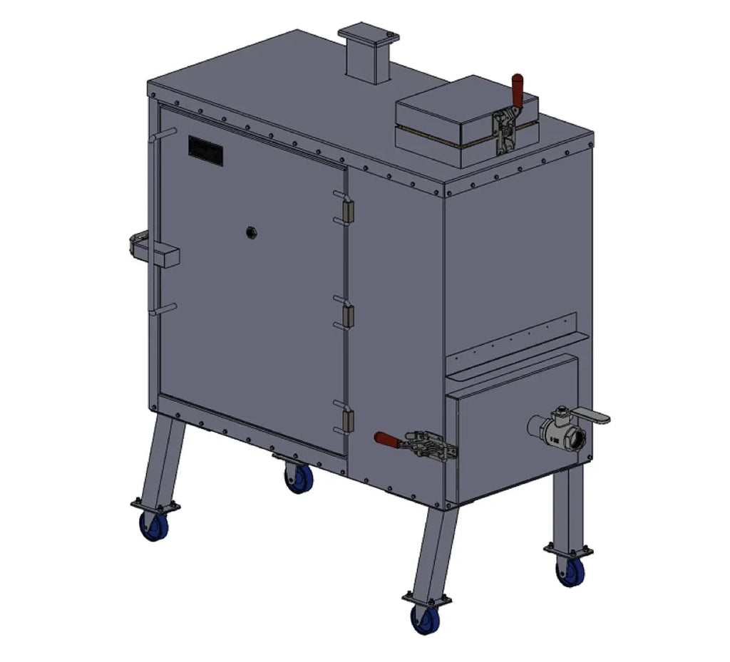 Old Country BBQ Pits - Insulated Gravity-Fed BBQ Smoker