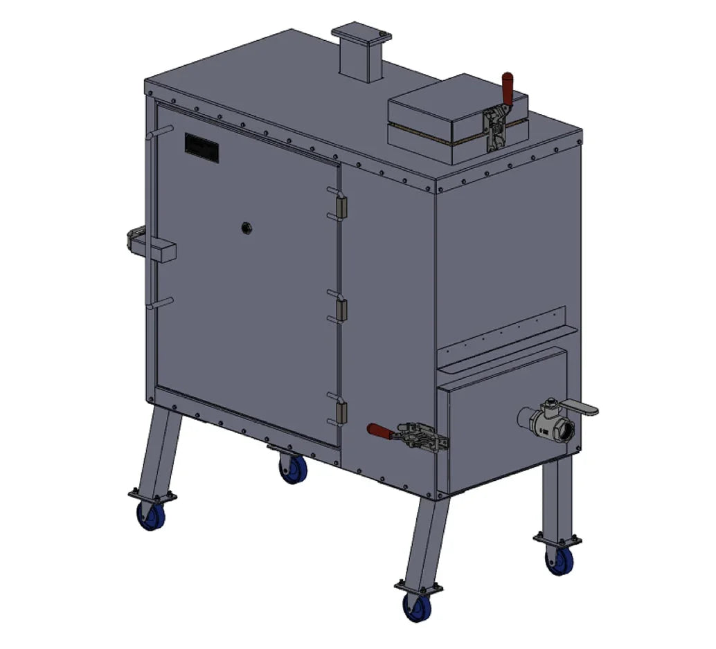 Old Country BBQ Pits - Insulated Gravity-Fed BBQ Smoker