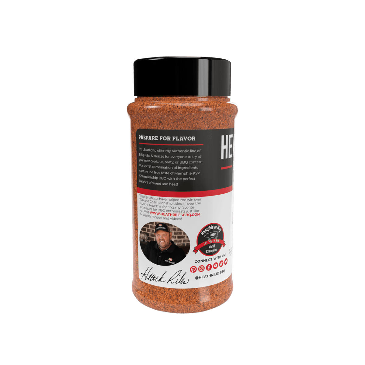 Heath Riles - Peach Rub – Sizzle & Smoke BBQ