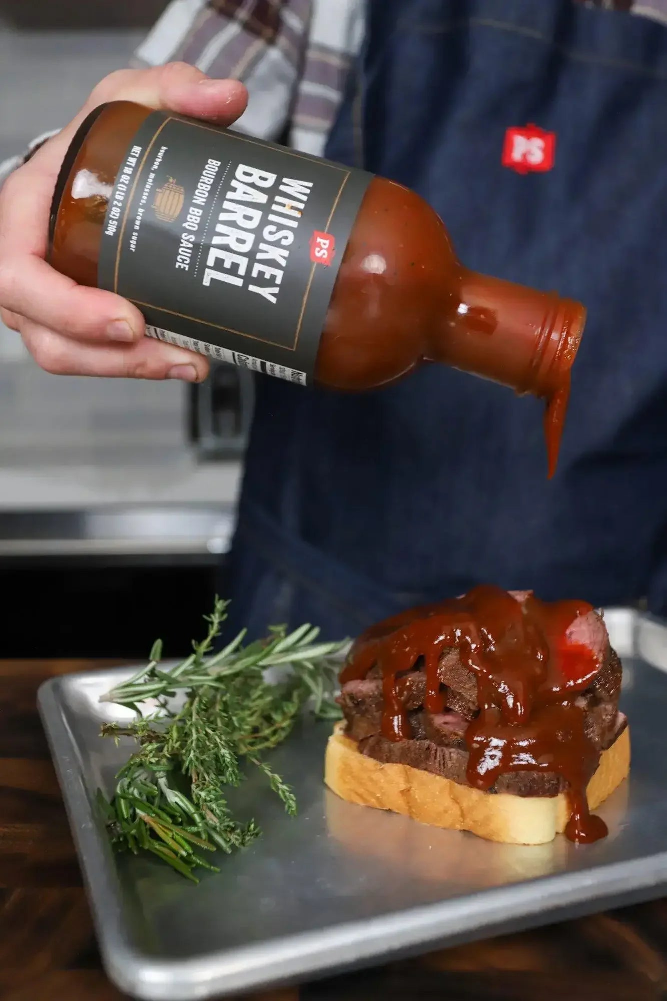 PS Seasonings - Whisky Barrel - Bourbon BBQ Sauce - 18 oz