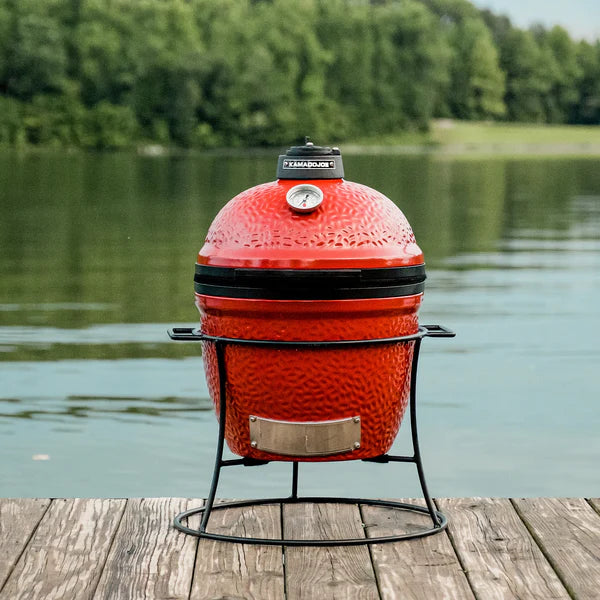 Kamado Joe Joe Jr® with Cast Iron Stand - Shipping Included