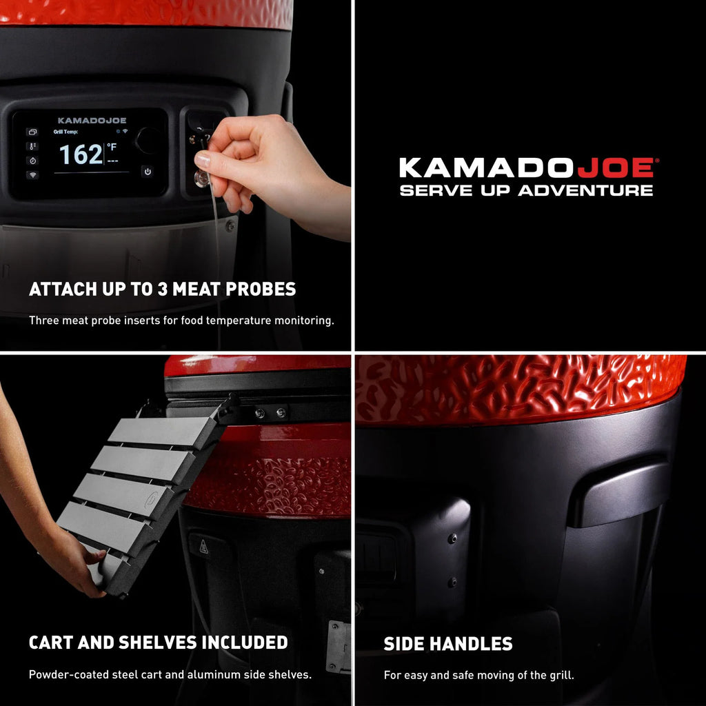Kamado Joe - Big Joe® Konnected Joe™ Digital Charcoal Grill and Smoker - Freight Included