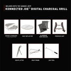 Kamado Joe - Big Joe® Konnected Joe™ Digital Charcoal Grill and Smoker - Freight Included