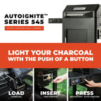 Masturbuilt - AutoIgnite™ Series 545 Digital Charcoal Grill and Smoker