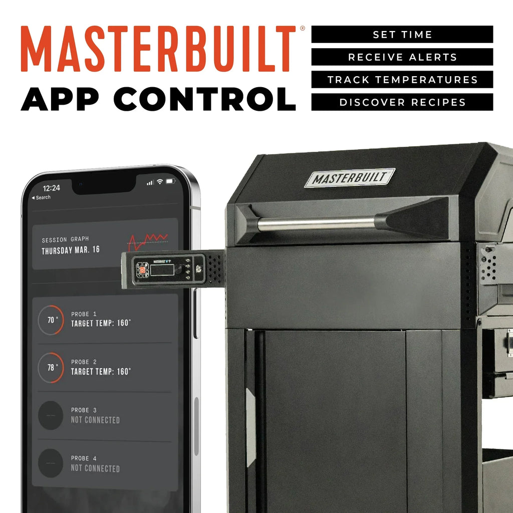 Masturbuilt - AutoIgnite™ Series 545 Digital Charcoal Grill and Smoker