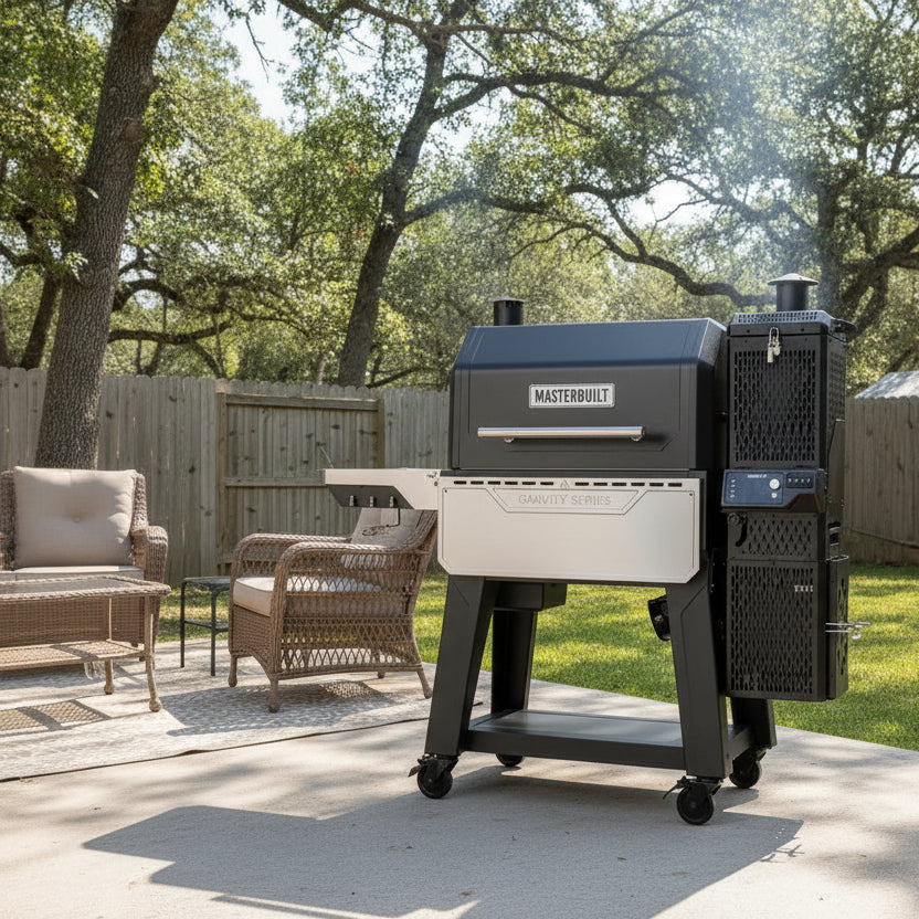 Masturbuilt - Gravity® Series XT Digital Charcoal Grill + Smoker