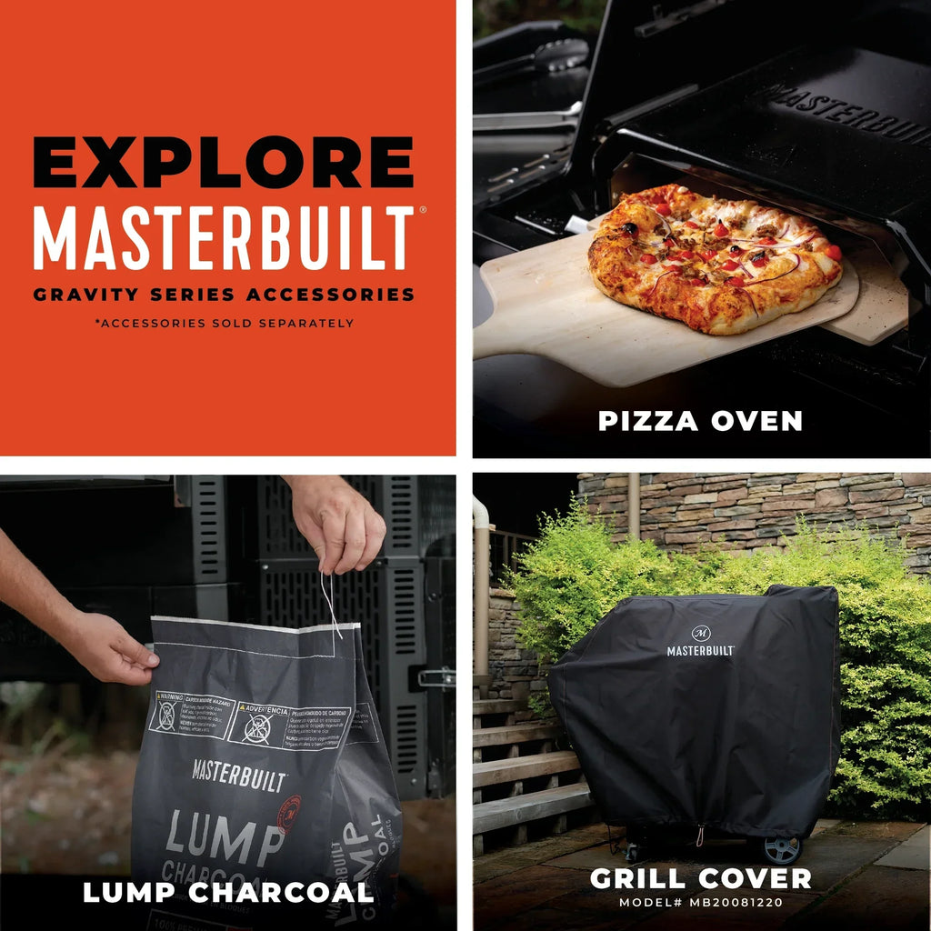 Masturbuilt - Gravity® Series 1150 Digital Charcoal Grill + Smoker