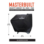 Masterbuilt - Large Digital Charcoal Grill and Smoker Cover
