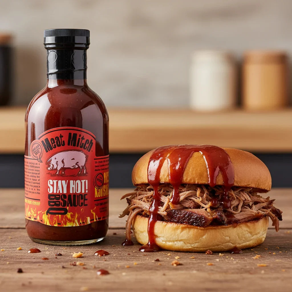 Meat Mitch - Stay Hot! BBQ Sauce - 19 oz