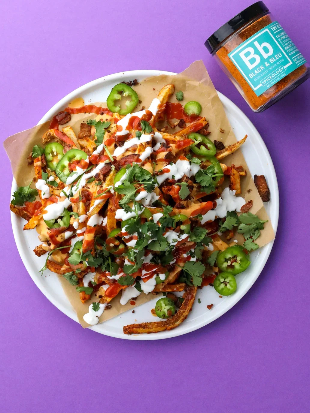 Spiceology - Black & Bleu Cajun & Bleu Cheese Blend - 4.3 oz
