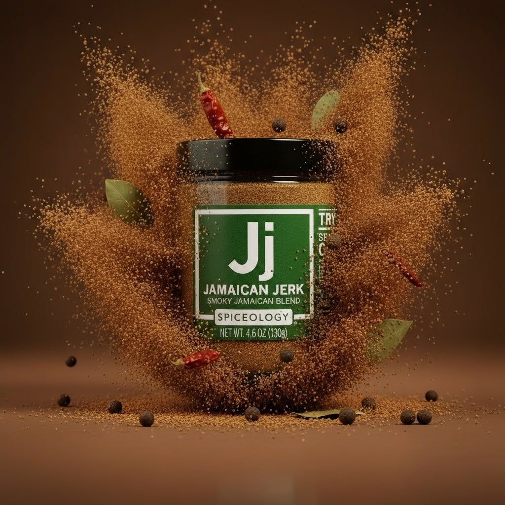 Spiceology - Jamaican Jerk Caribbean Seasoning - 4.6 oz