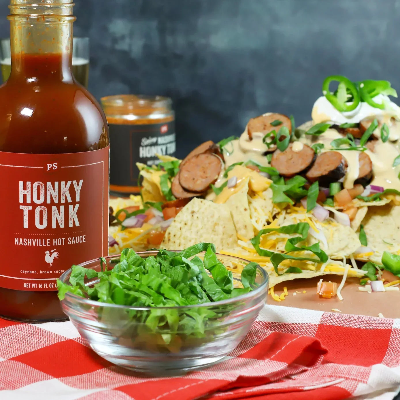 PS Seasonings - Honky Tonk - Nashville Hot Sauce - 16 oz