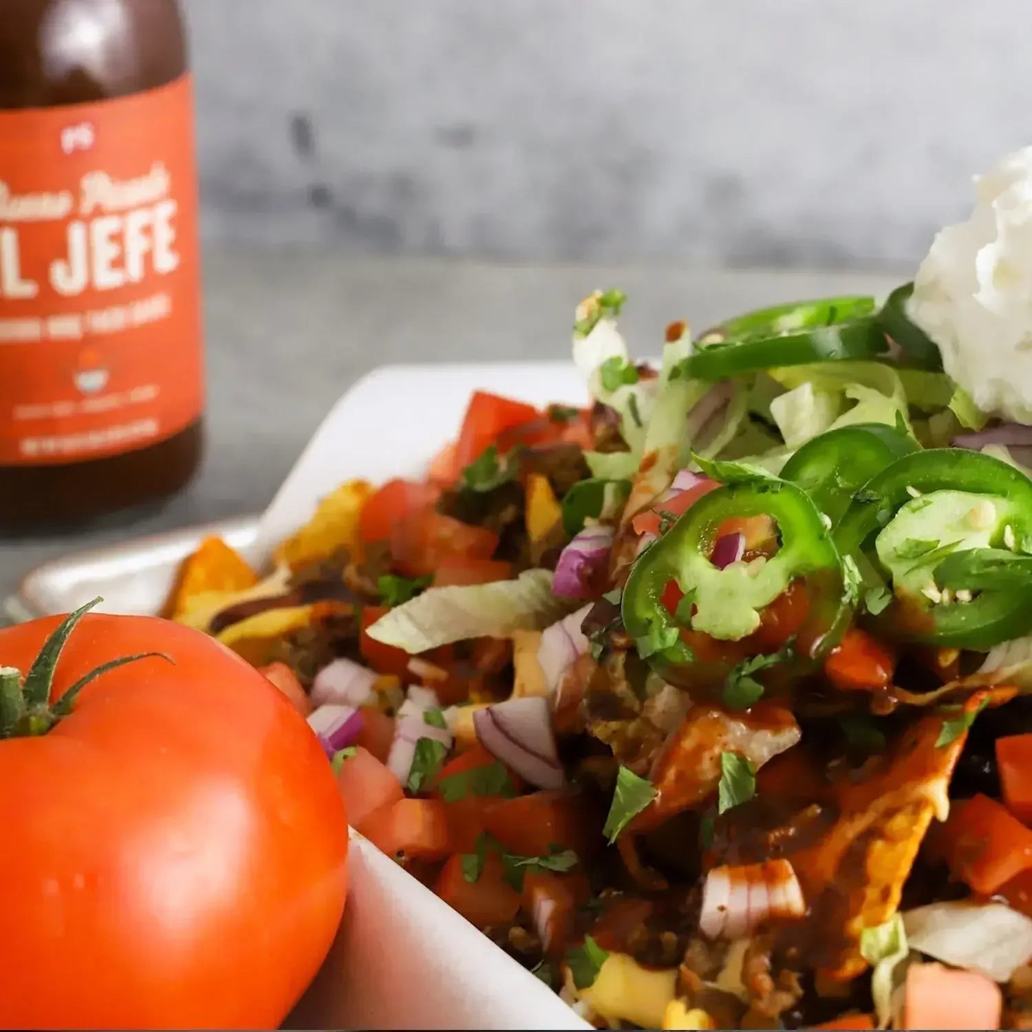 PS Seasonings - Bueno Picante El Jefe Adobo BBQ Taco Sauce - 16 oz