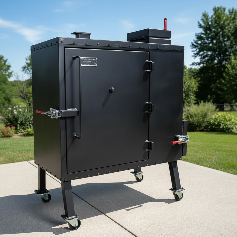 Old Country BBQ Pits - Insulated Gravity-Fed BBQ Smoker