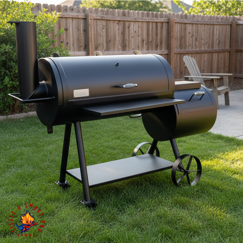 Old Country BBQ Pits - Brazos BBQ Smoker - Freight and Crating Included