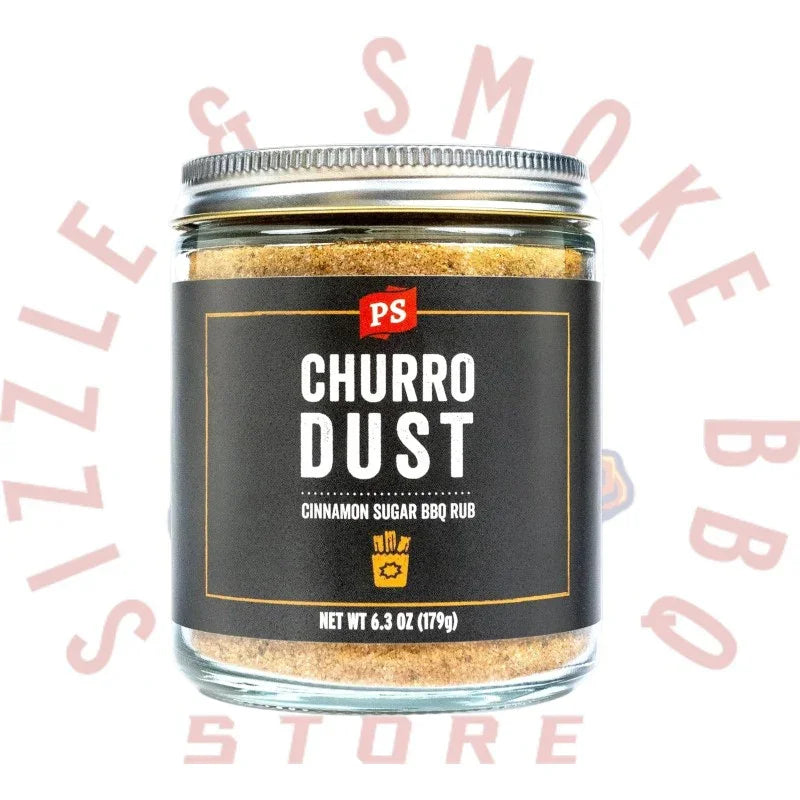 PS Seasonings - Churro Dust - Cinnamon Sugar BBQ Rub - 6.3 oz