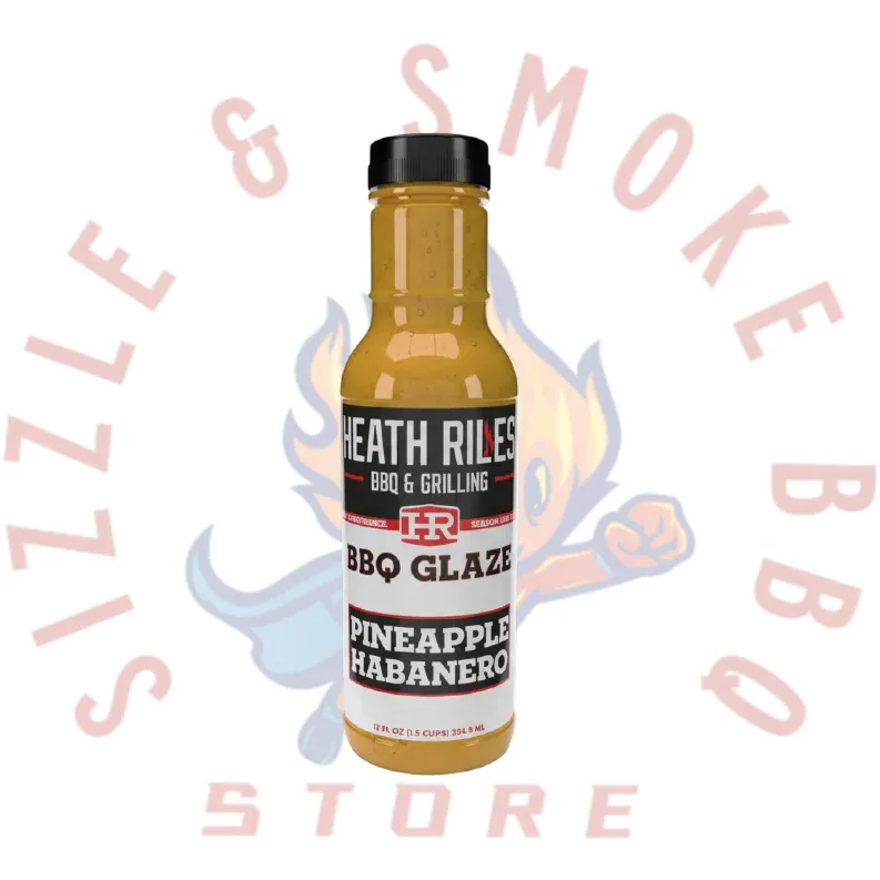 Heath Riles - Pineapple Habanero - BBQ Glaze - 12 oz