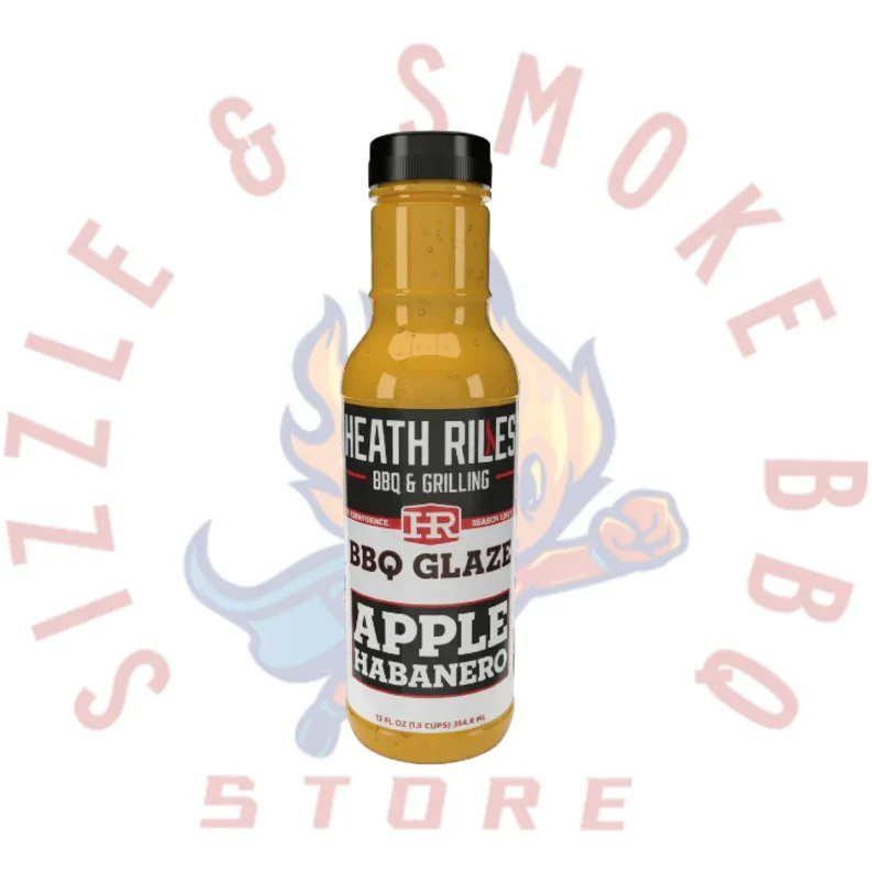 Heath Riles - Apple Habanero - BBQ Glaze - 12 oz