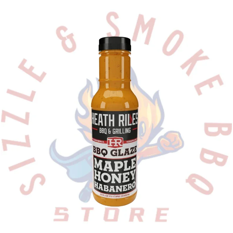 Heath Riles - Maple Honey Habanero - BBQ Glaze - 12 oz