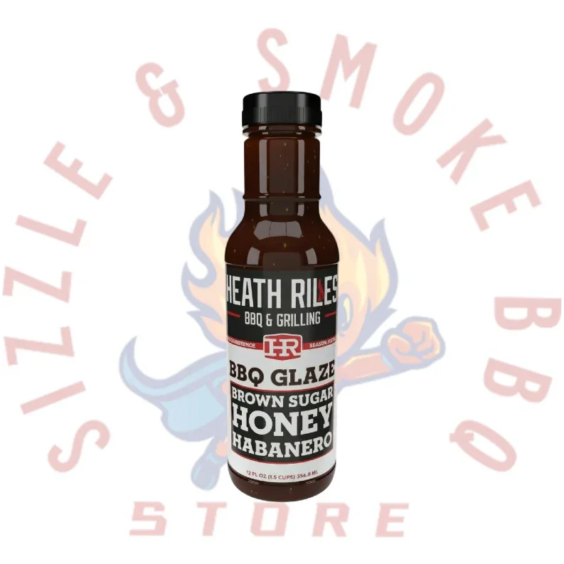 Heath Riles - Brown Sugar Honey Habanero - BBQ Glaze - 12 oz