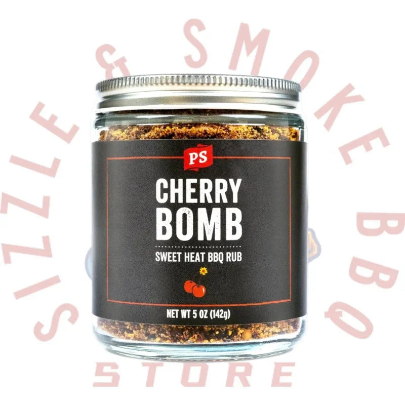 PS Seasonings - Cherry Bomb - Sweet Heat BBQ Rub - 5 oz