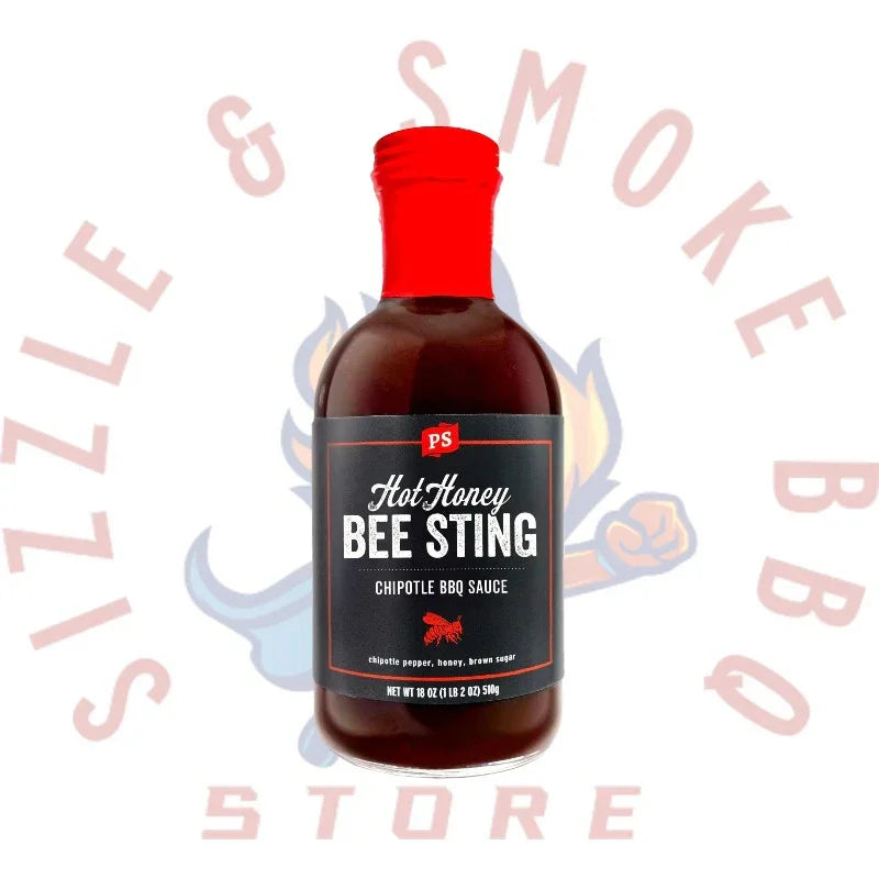 PS Seasonings - Hot Honey Bee Sting - Chipotle BBQ Sauce - 18 oz
