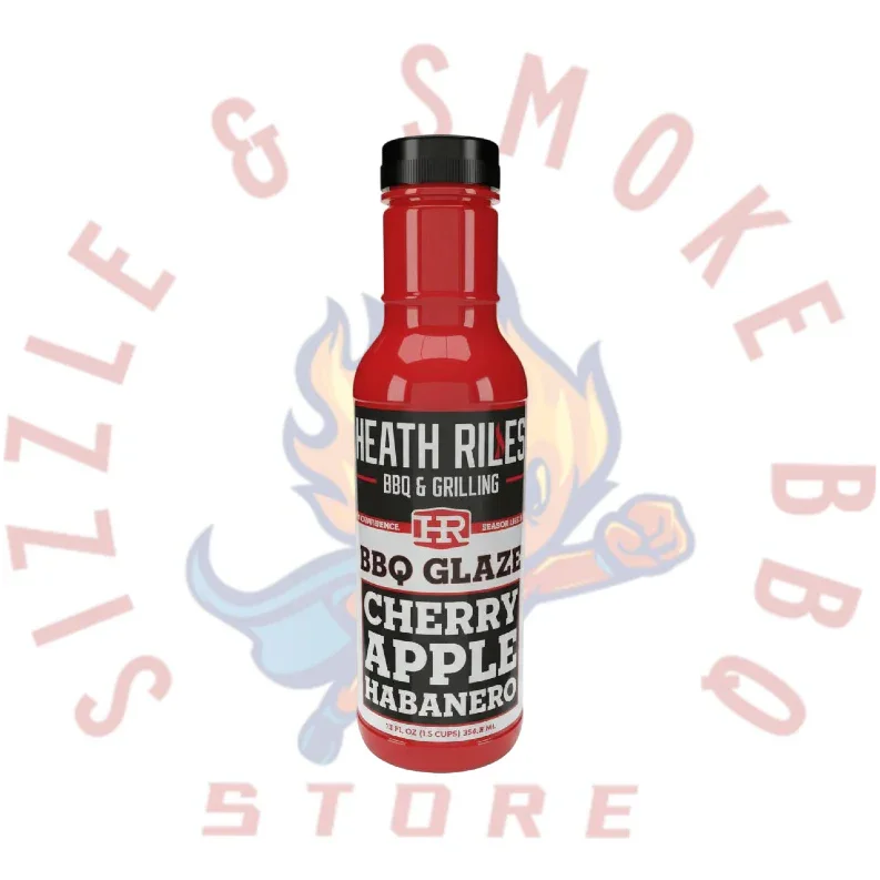 Heath Riles - Cherry Apple Habanero - BBQ Glaze - 12 oz