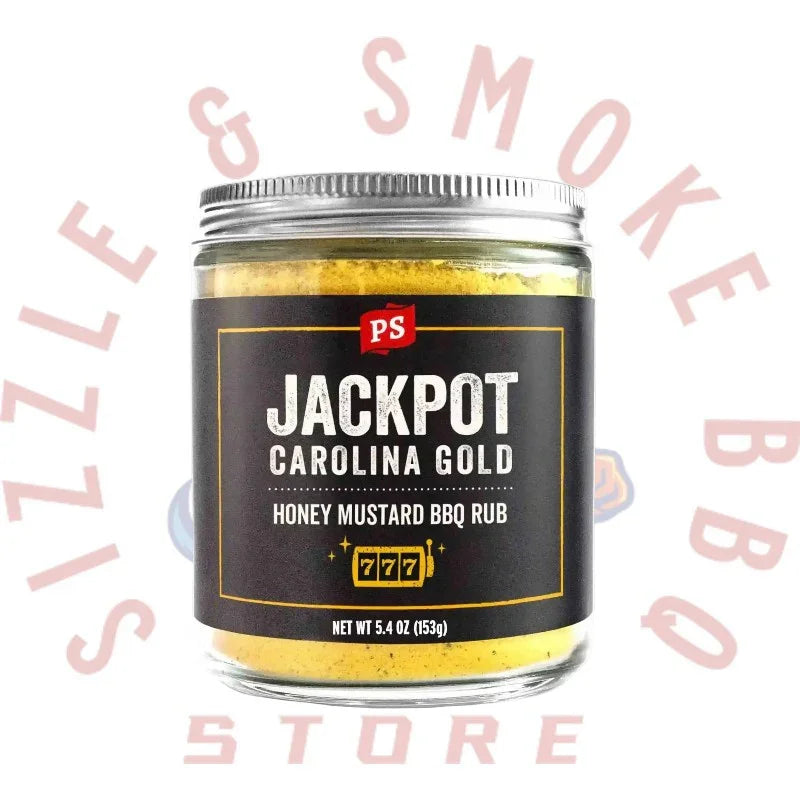 PS Seasonings - Jackpot Carolina Gold - Honey Mustard BBQ Rub - 5.4 oz
