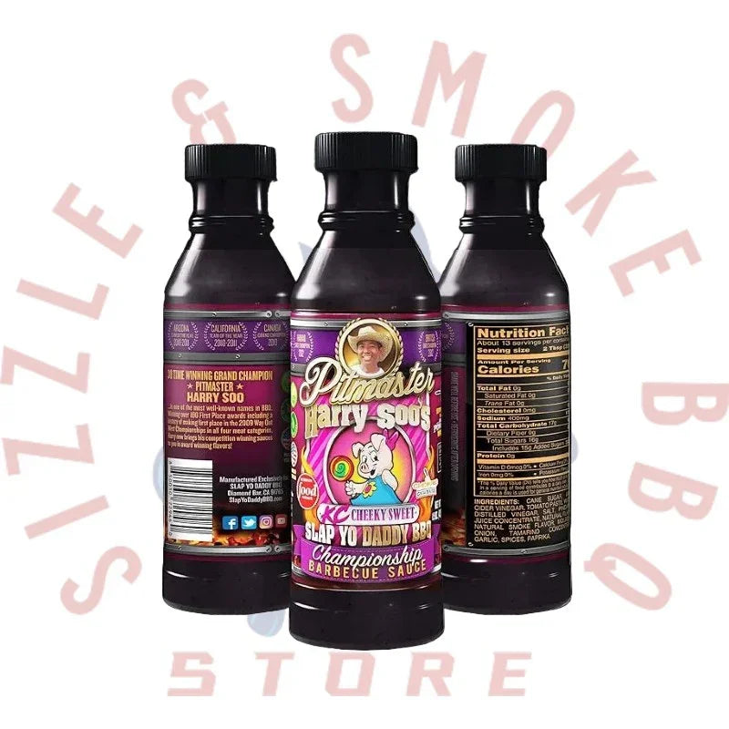 Slap Yo Daddy BBQ - KC Cheeky Sweet BBQ Sauce - 15 oz