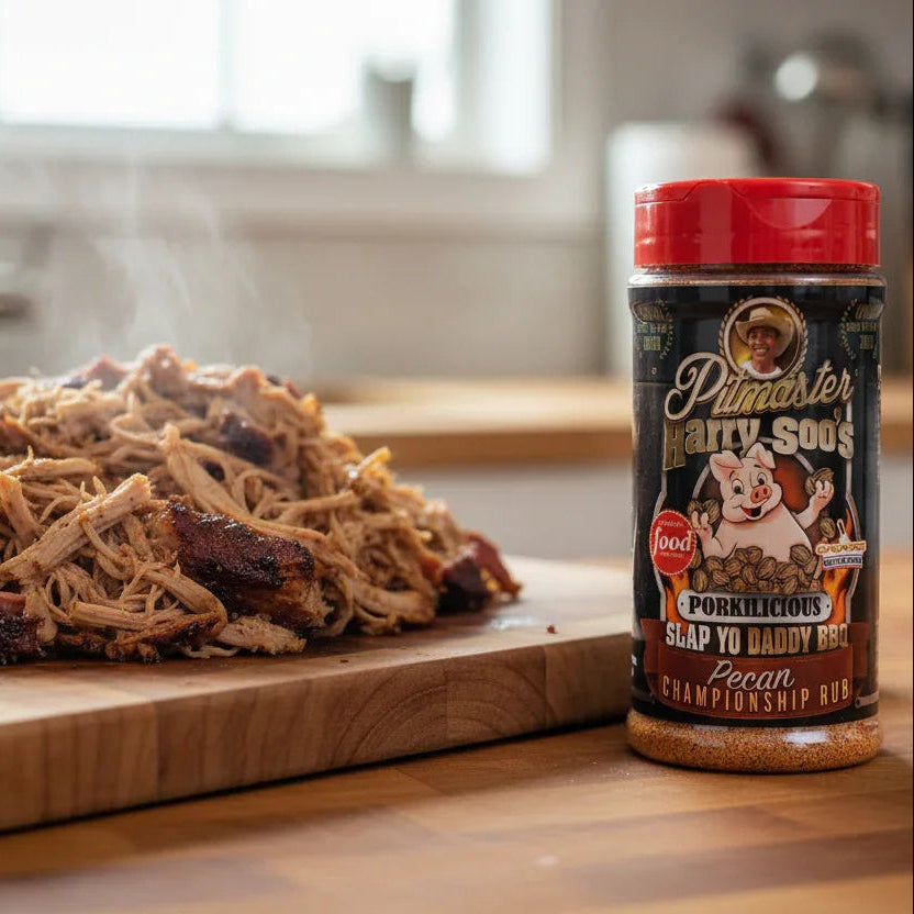 Slap Yo Daddy BBQ - Porkilicious Pecan Rub - 12 oz