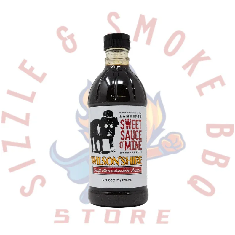 Lambert's - Sweet Sauce O' Mine - "Wilson"shire - Craft Worcestershire Sauce - 16 oz
