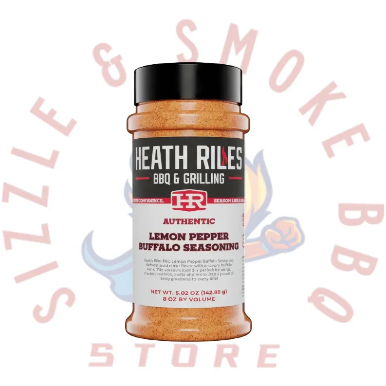 Heath Riles - Lemon Pepper Buffalo Seasoning - Shaker - 5.02 oz