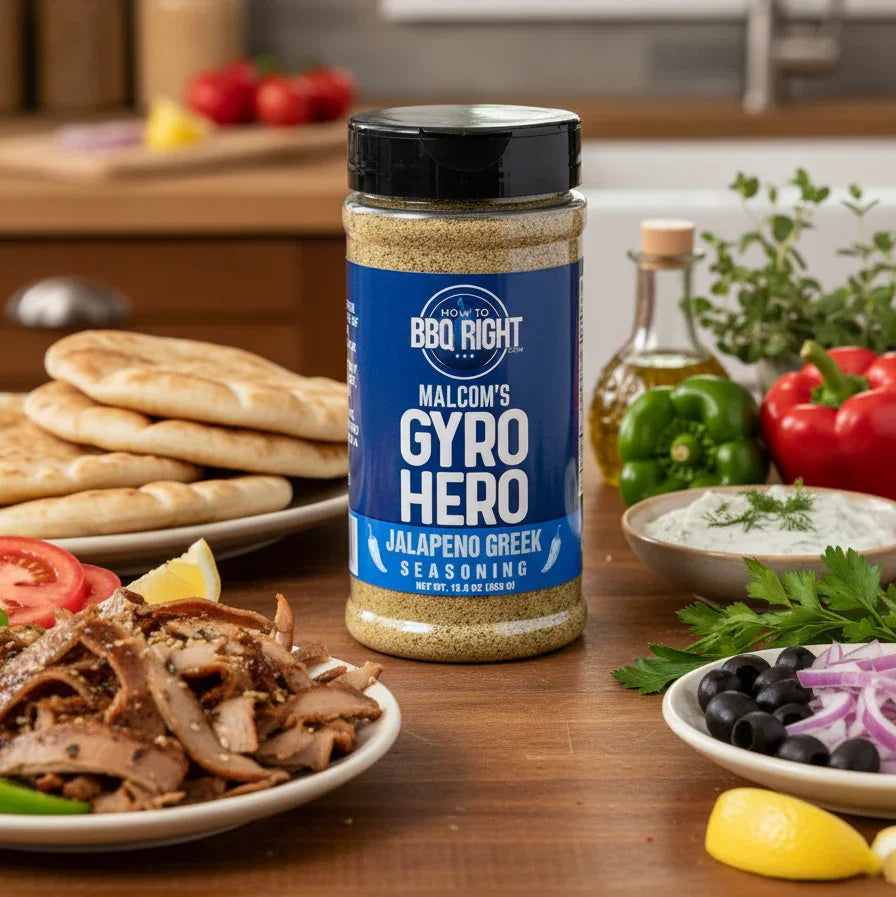 Malcom's - Gyro Hero - Jalapeno Greek Seasoning - 13.5 oz