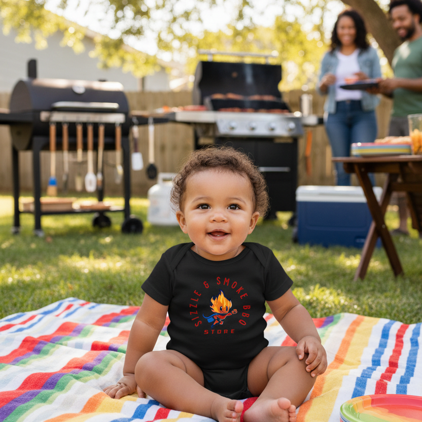 Sizzle & Smoke BBQ - Infant Bodysuit - Pitmaster in Training