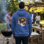 Sizzle & Smoke BBQ - Full-Zip Hooded Sweatshirt  LT-4XT