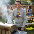 Sizzle Smoke BBQ - Long Sleeve T-Shirt  LT-4XT
