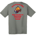 Grey Concrete Heather - TST350 - BACK