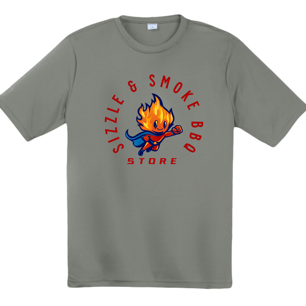 Grey Concrete Heather - TST350 - FRONT
