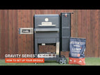 Masturbuilt - Gravity® Series 800 Digital Charcoal Griddle + Grill + Smoker