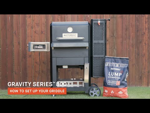 Masturbuilt - Gravity® Series 800 Digital Charcoal Griddle + Grill + Smoker