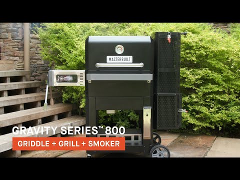 Masturbuilt - Gravity® Series 800 Digital Charcoal Griddle + Grill + Smoker