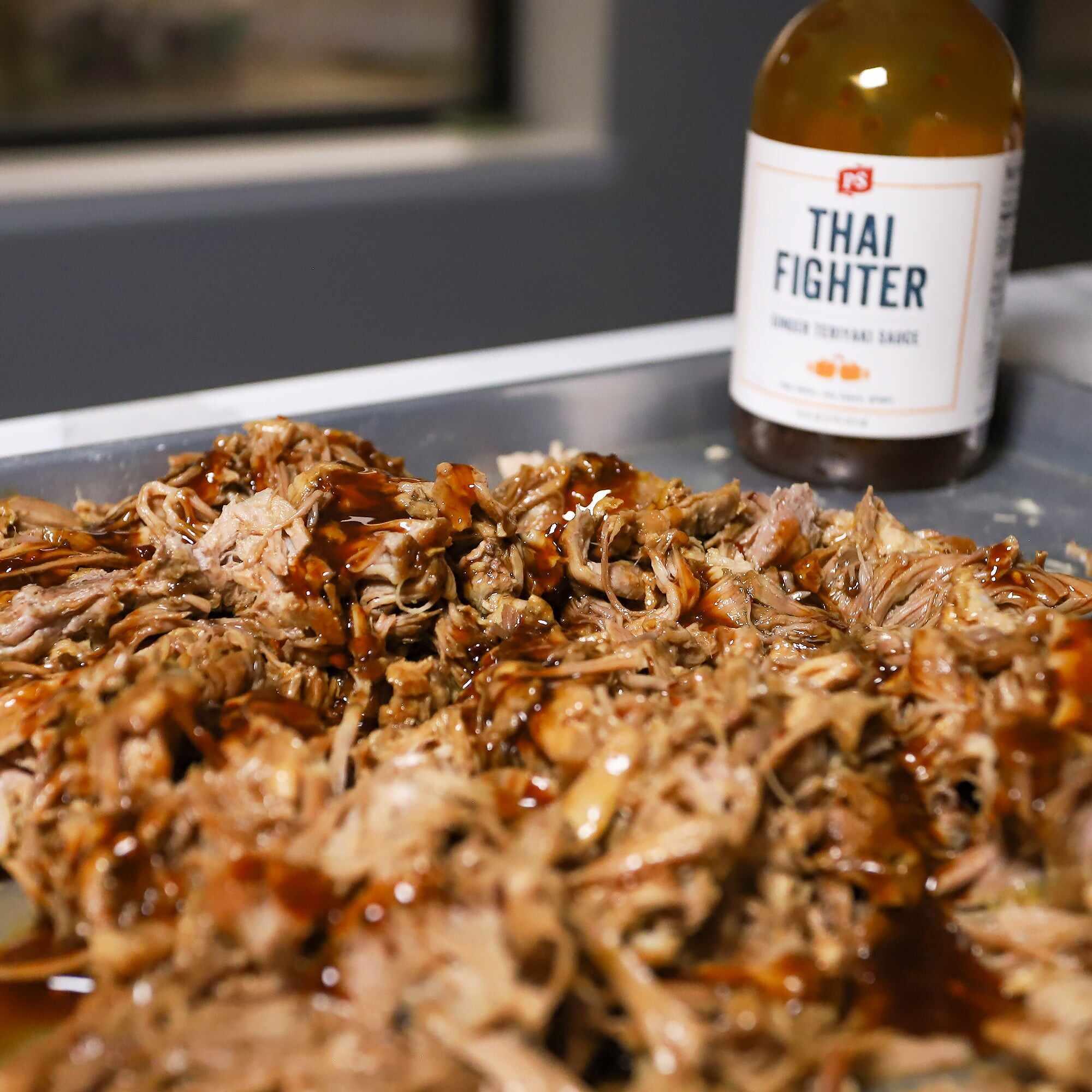 PS Seasonings - Thai Fighter Ginger Teriyaki Sauce - 16 oz